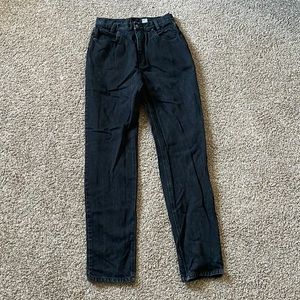 Vintage EXTERIOR EREZ black denim jeans size 12